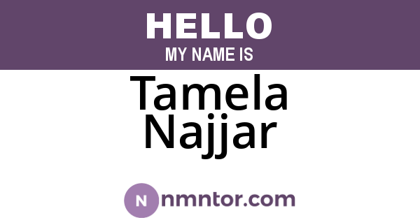 Tamela Najjar