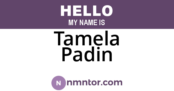 Tamela Padin