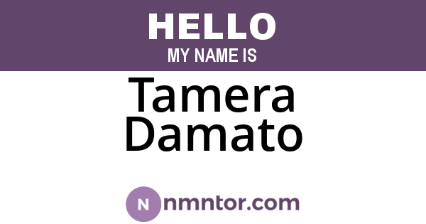 Tamera Damato