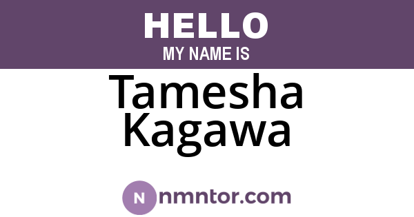 Tamesha Kagawa