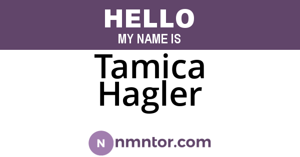 Tamica Hagler