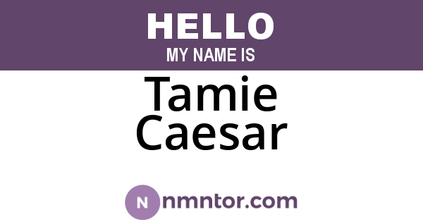 Tamie Caesar