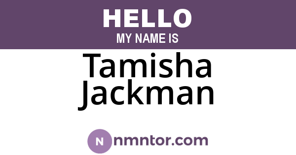 Tamisha Jackman
