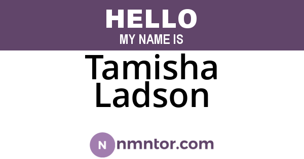 Tamisha Ladson