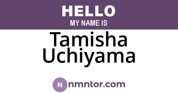 Tamisha Uchiyama