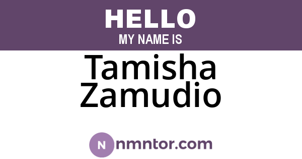 Tamisha Zamudio