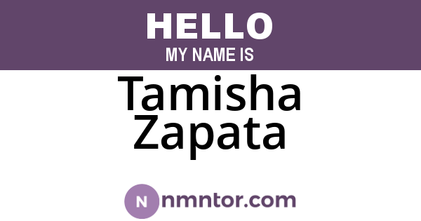 Tamisha Zapata