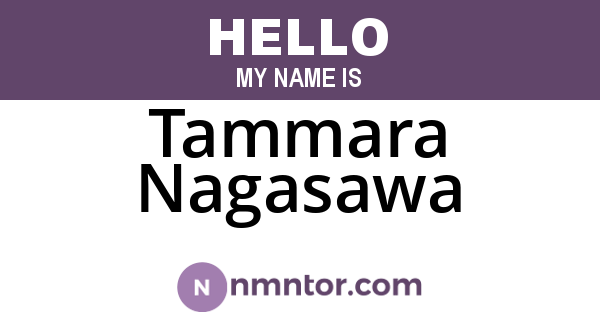 Tammara Nagasawa