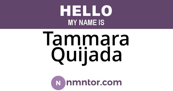 Tammara Quijada