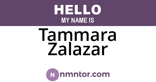 Tammara Zalazar
