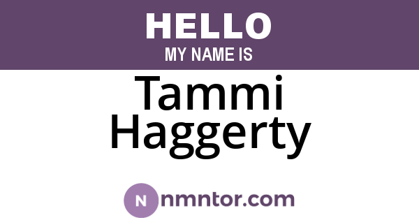 Tammi Haggerty