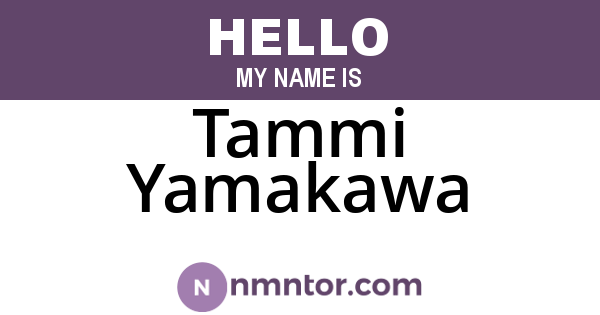Tammi Yamakawa