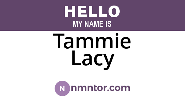 Tammie Lacy