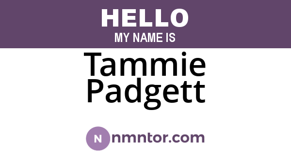 Tammie Padgett