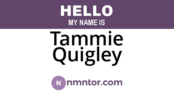 Tammie Quigley