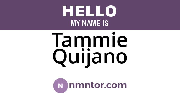 Tammie Quijano