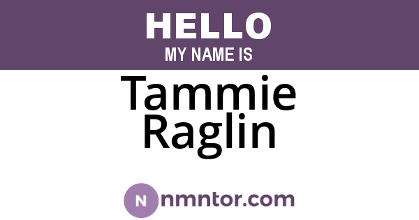 Tammie Raglin