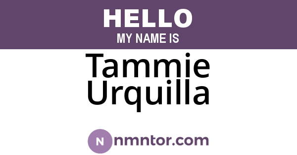 Tammie Urquilla