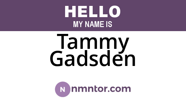 Tammy Gadsden