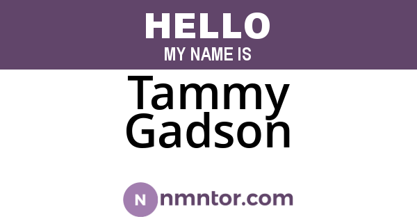 Tammy Gadson