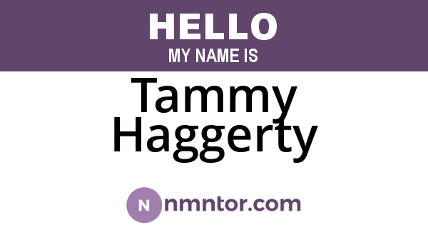 Tammy Haggerty