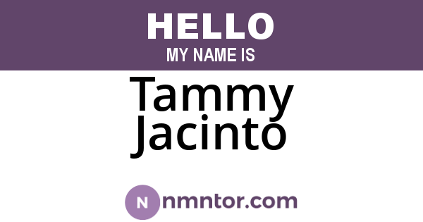 Tammy Jacinto