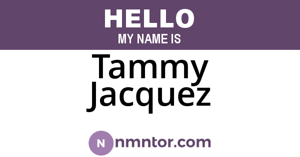 Tammy Jacquez