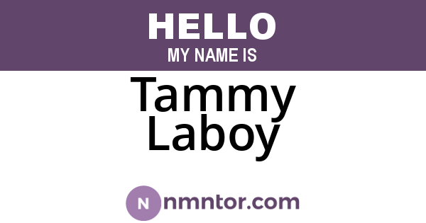 Tammy Laboy