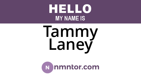 Tammy Laney