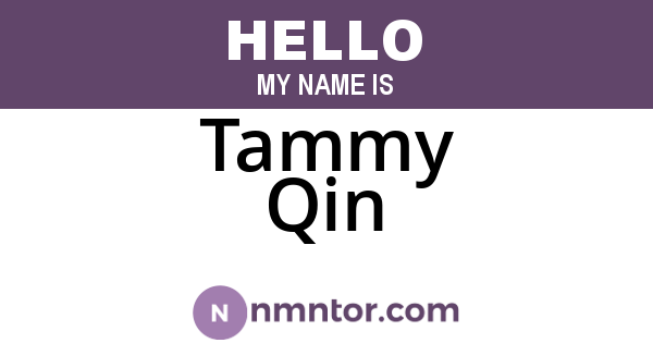 Tammy Qin