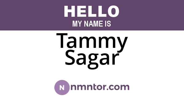 Tammy Sagar