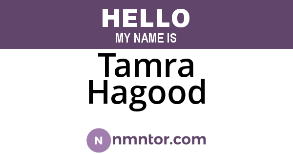 Tamra Hagood