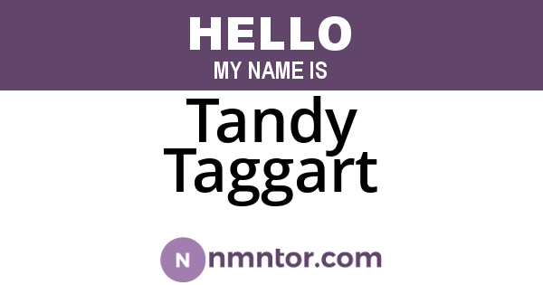 Tandy Taggart