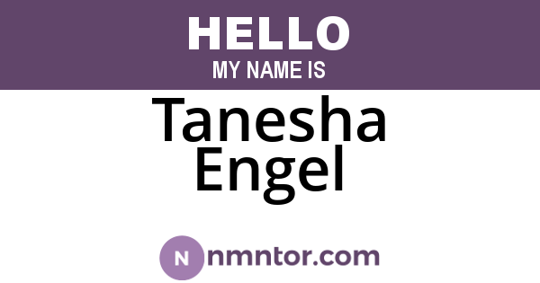 Tanesha Engel