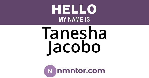 Tanesha Jacobo