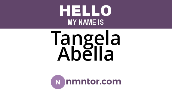 Tangela Abella