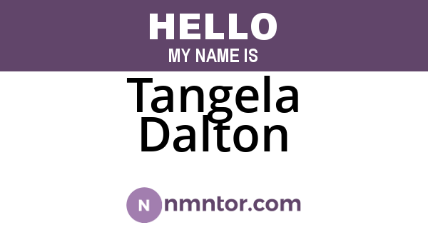 Tangela Dalton