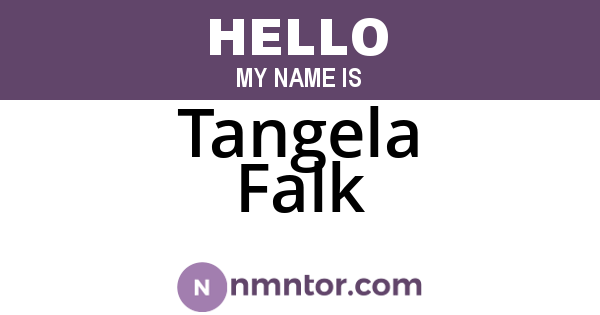 Tangela Falk