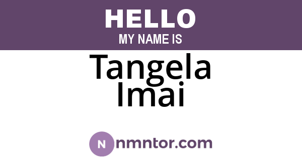 Tangela Imai