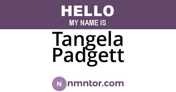 Tangela Padgett