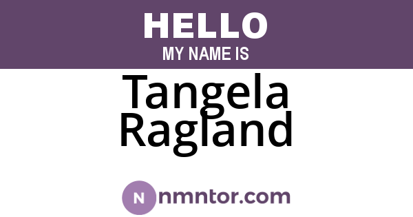 Tangela Ragland