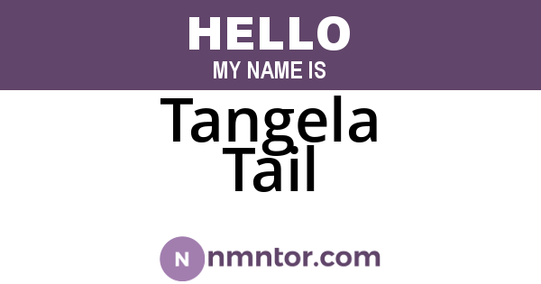 Tangela Tail