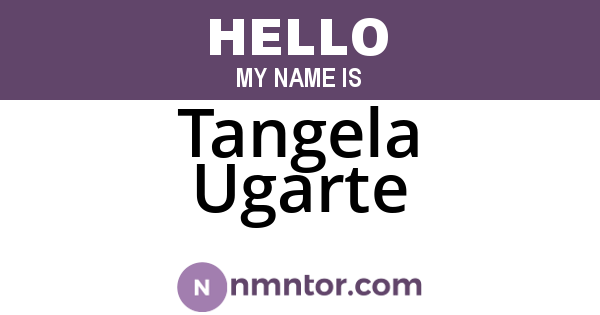 Tangela Ugarte
