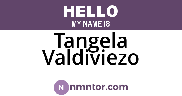 Tangela Valdiviezo