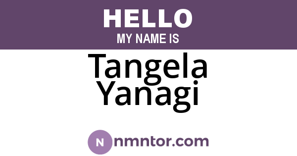 Tangela Yanagi