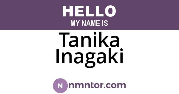 Tanika Inagaki
