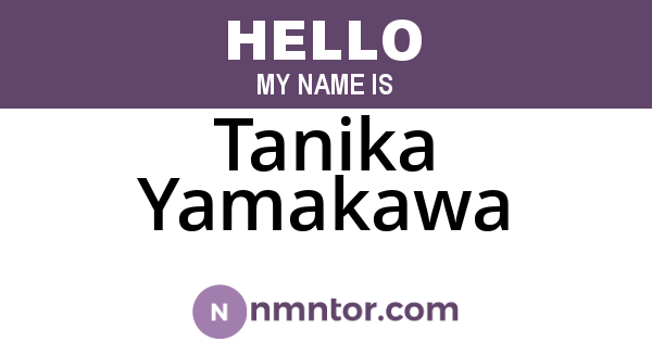 Tanika Yamakawa