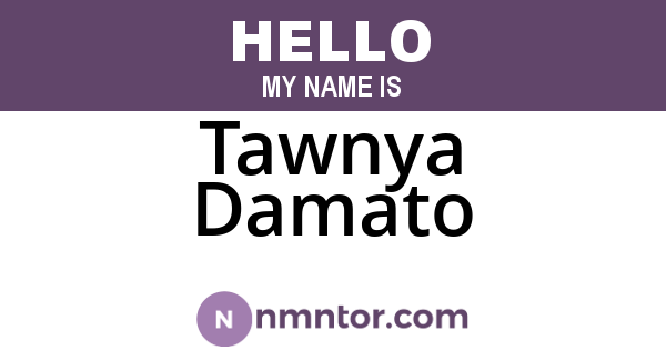Tawnya Damato
