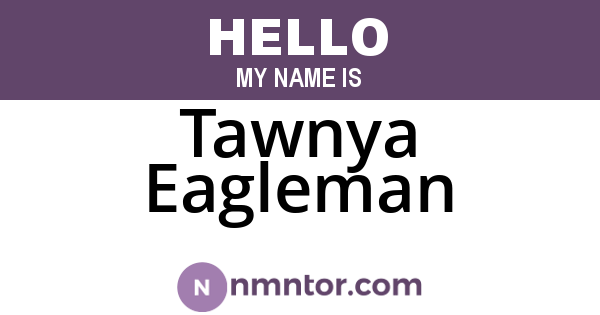 Tawnya Eagleman
