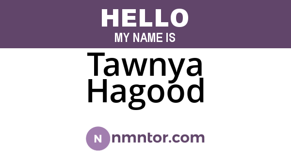 Tawnya Hagood